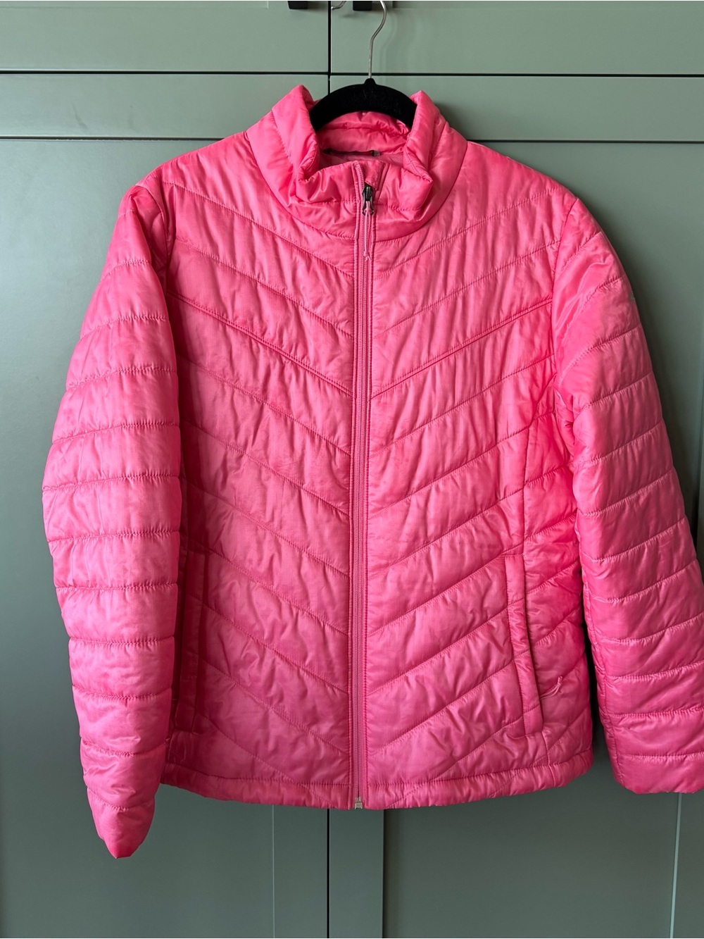 Pink Puffer Jacket